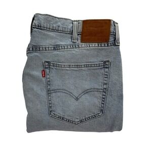 Levis Premium 541 Athletic Taper Light Wash Blue Jeans W40 L30 Stretch